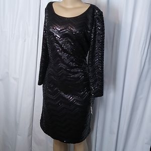 Tahari NWT sequin cocktail dress - size 10